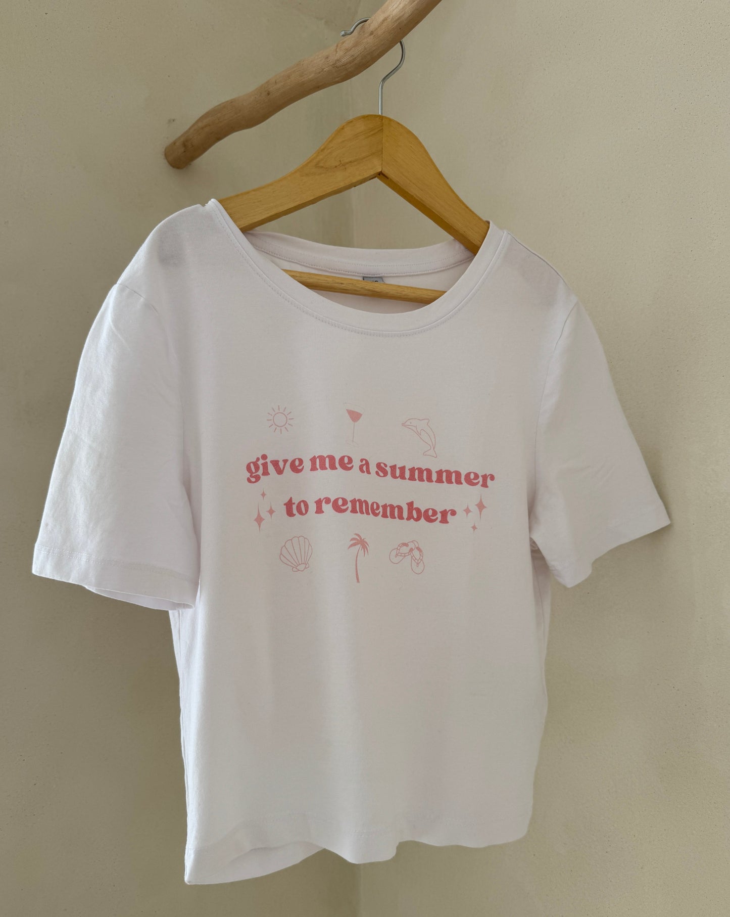 Crop Top "Give me a summer to remember"